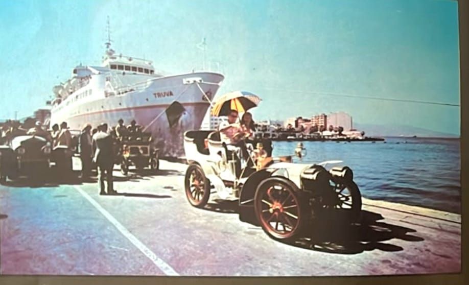1973 Uluslararası Antika Otomobiller Rallisi'nden bir görünüm